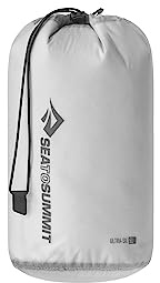 Sea to Summit Ultra-SIL Stuff Sack, Ultralight Outdoor and Travel Storage, 5 Liter, Highrise Grey