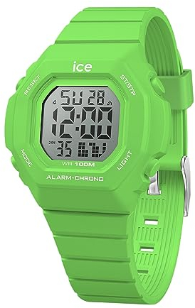 ICE-WATCH - Ice Digit Ultra Green - Grüne Jungen/Unisexuhr mit Plastikarmband - 022097 (Small)