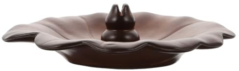 DECHOUS 1Stk Sandelholzeinlage Kohlehalter Räucherschale aus Keramik Coil Räucherschale Brenner Weihrauchhalter Haushaltsschmuck Räucherstäbchen Kürbis Räucherteller schmücken Räuchergefäß