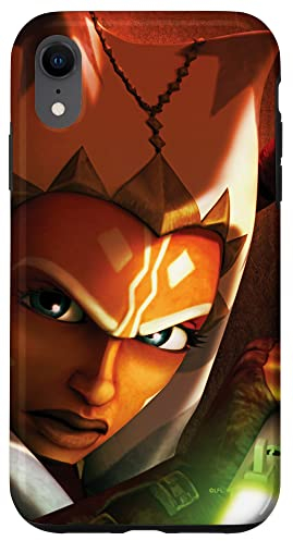 Hülle für iPhone XR Star Wars Ahsoka Tano Power of the Galaxy Lichtschwert