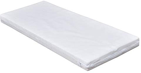 Baby Delux Baby Matratze Kindermatratze 70x140 cm Schaumstoff Oeko-TEX für Babybett Kinderbett (70x140x6 cm)