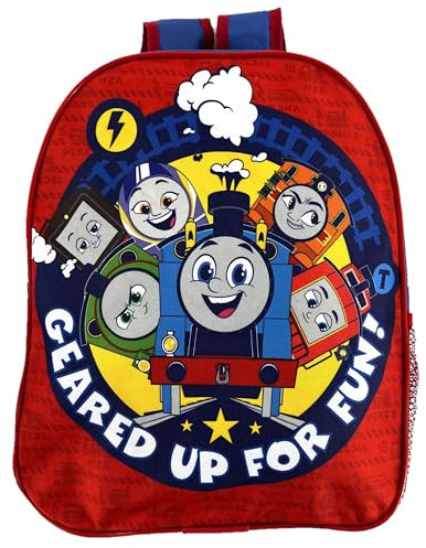 TDL Thomas & Friends Kinder Junior Rucksack mit Netz-Seitentasche, mehrfarbig, One size