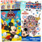 Mickey Mouse Aufkleber für Kleinkinder – Mickey-Aufkleber, Großpackung enthält über 600 Micky-Maus-Aufkleber für Kinder plus Türhänger, Mickey-Aufkleber, Partyzubehör
