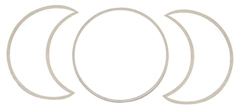 Cabilock 1satz Böhmischer Mondphasen Spiegel Selbstklebende Wanddekoration Für Schlafzimmer Und Teiliges Design Für Kreative Raumgestaltung