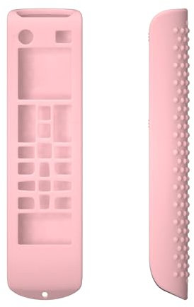 1PCS Custodia del telecomando compatibile con Samsung BN59-01315A BN59-01315B BN59-01315E BN59-01315L, custodia in silicone per telecomando Smart TV (solo custodia) (Rosa)