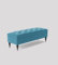 AZ Interiors Royal Furniture 90cm Wide Chesterfield Ottoman Storage Bench, Velvet Top, Duck Egg Velvet, End Of Bed Storage Bench