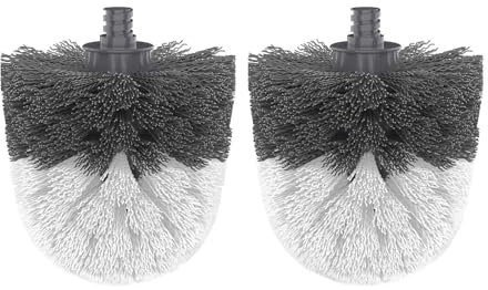 NUZBCPETR Advanced Toilet Brush Replacement Head, 2 Pack