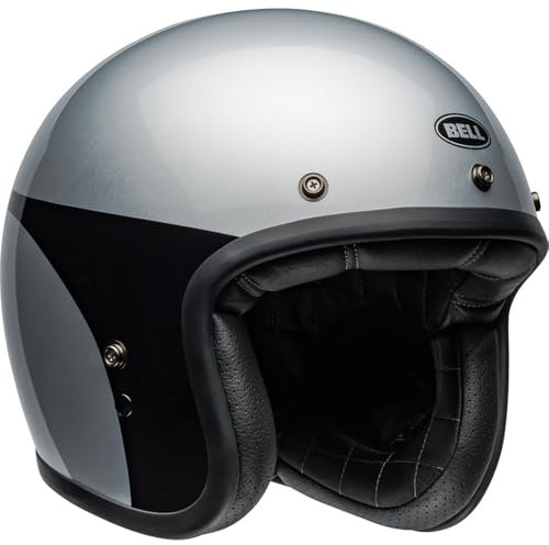 BELL HELMET CUSTOM 500 CHASSIS SILVER/BLACK L ECE6
