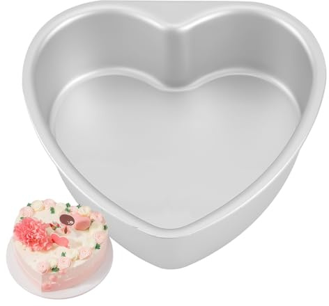 Stampo Cuore Torta, Teglia Di Alluminio Cuore, Antiaderente Stampo Torta, Teglia Alluminio Per Torte, Coppapasta Tortiera Da Forno Per Torte Dessert Mousse