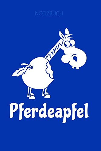 Notizbuch Pferdeapfel: Reittagebuch Trainingstagebuch Pferdebuch für junge Reiter und Reiterinnen, 100 Seiten Liniert | 15 x 23cm (ca. A5)