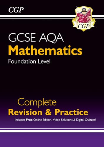 GCSE Maths AQA Complete Revision & Practice: Foundation inc Online Ed, Videos & Quizzes: for the 2027 and 2028 exams