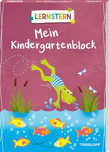 LERNSTERN. Mein Kindergartenblock | Labyrinthe, Unterschiede finden, Schatten zuordnen uvm.| Für Kinder ab 4 Jahren: Lern- und Rätselspaß für Kinder ab 4 Jahren