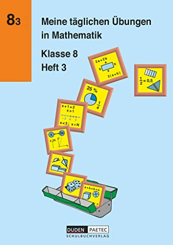 Meine täglichen Übungen in Mathematik, Klasse 8, EURO: Arbeitsheft 3 (Meine täglichen Übungen in Mathematik, 8. Schuljahr)
