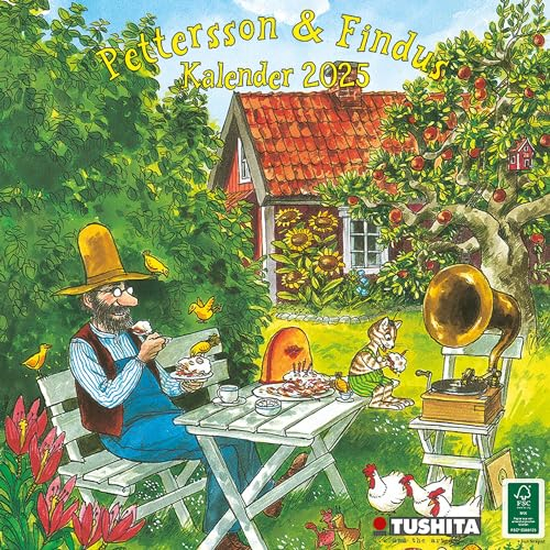Pettersson & Findus: Kalender 2025 (Media Illustration)