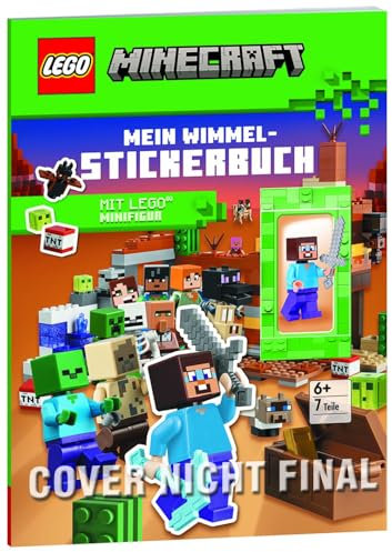 LEGO® Minecraft - Mein Wimmel-Stickerbuch: mit Minifigur Steve und vielen Stickern