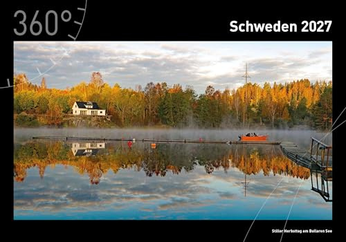 Schweden Premiumkalender 2027 (360° Premiumkalender 2027: Format 50 x 35 cm)