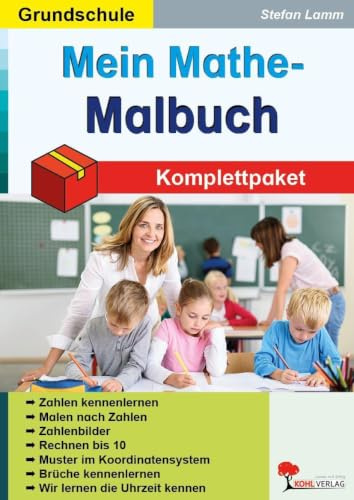 Mein Mathe-Malbuch / Komplettpaket*: Preisgünstigeres Paket* der Serie Mein Mathe-Malbuch