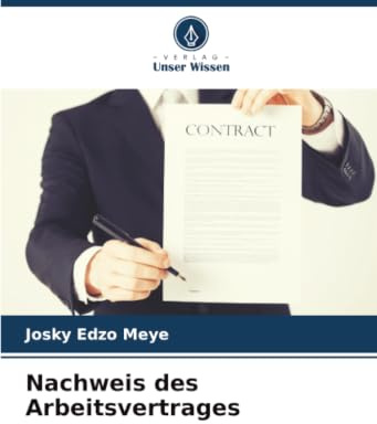 Nachweis des Arbeitsvertrages