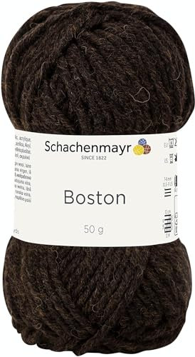Schachenmayr Boston, 50G Mocca meliert Handstrickgarne