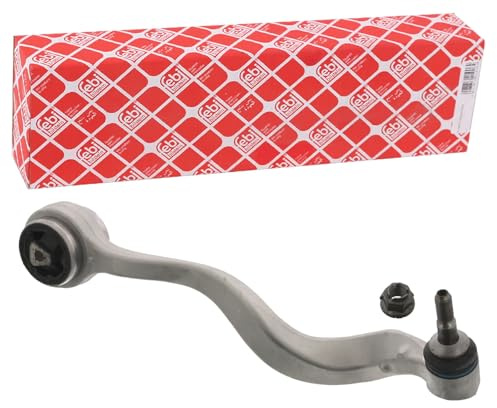 febi bilstein 46166 Control Arm with hydraulic bush, joint and nut, pack of one
