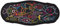 Best divers Uhrenarmband Maske aus Neopren, doppelt Folio, Gummifische