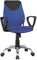 AMSTYLE Kinder-Schreibtischstuhl TERNI Schwarz Blau für Kinder ab 6 mit Lehne | Kinder-Drehstuhl Kinder-Bürostuhl ergonomisch | Jugendstuhl höhenverstellbar