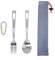 Boundless Voyage Ultra light Titanium Spoon and Fork Set Camping Outdoor Tableware Cutlery Set