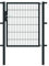 Alberts 647094 Einzeltor Flexo mit Zubehör | verschiedene Breiten und Höhen | anthrazit | Breite 100 cm | Höhe 120 cm
