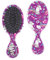 WetBrush Mini Happy Hair UltraSoft Bristles Travel Perfect Brush Suitable for All Hairtypes Mermaids & Unicorns