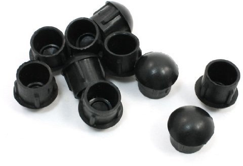 N/A Furniture Lges Caps Covers Round Tube Einsätze 16 mm Durchmesser 10 Stück