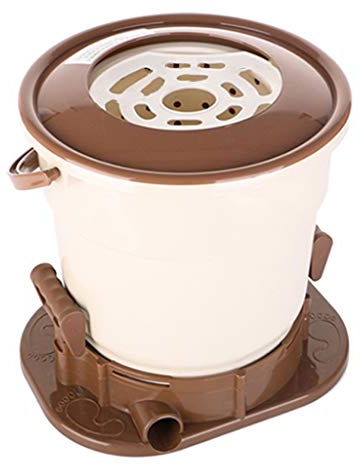 YXCKG Essoreuse Manuelle, Portative Sèche-Linge, Séchoir Portable Mini Séchoir À Linge pour Vêtements, Machine De Séchage À Main pour Les Vêtements des Appartements De Camping (Color : Brown)