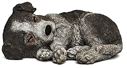 stoneandstyle Steinfigur Jack Russell Welpe frostfest wetterfest Steinguss