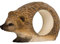 Wildlife Garden WG4566 Serviettenring Igel - Handgeschnitzter Serviettenring aus Holz für die Tischdekoration