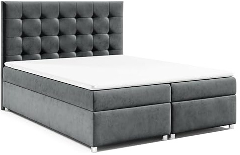 Best For Home Trinity K-12 Boxspringbett 160x200 cm mit Topper und Stauraum