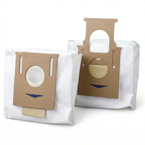 QWORK® 12PCS Vacuum Dust Bags Replacement Compatible with ECOVACS Deebot N8, T8 and T9 Series