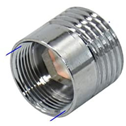 Silber 1/2 Auf M16 M18 M24 M28 Außengewinde Stecker Messing Wassersparer Wasserhahn Adapter für Badezimmer Küchenarmatur Armaturen-M18 x 1I2