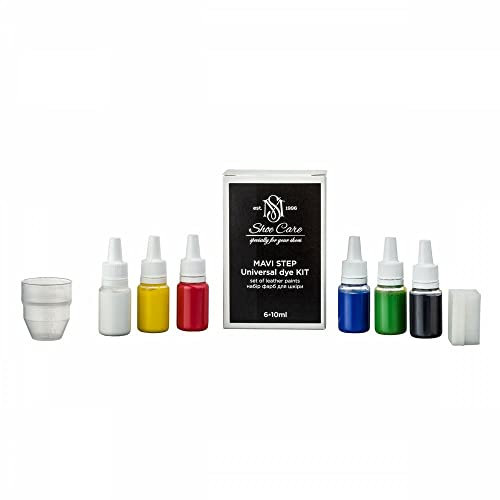 MAVI STEP Spray Renovador con Kit de Tinte para Nobuk y Gamuza