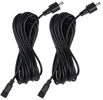 Extension Cable 2 Pack 5M for Garden Solar Soptlights IP65 Waterproof for Spotlight Models: TS-S4205, TS-S4202, TS-S5506, TS-S4502