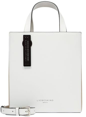 Liebeskind Berlin Women's Paper Bag Carter BI-Color Paperbag S Offwhite Tote