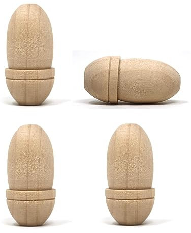 fiXte Large Wooden Wood Acorn Cord Pull Curtain Roman Blind Light Bathroom Kitchen Fan (4)