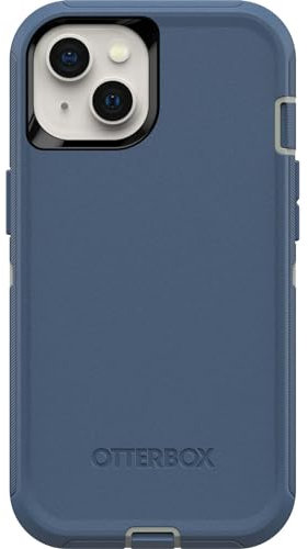 OtterBox Defender Series Screenless Edition Hülle für iPhone 13 – Fort Blue – Hochleistungsschutz – Polycarbonat-Schale, synthetischer Gummi-Schonbezug – Schutzhülle