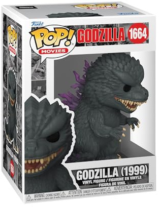 Funko POP! Movies: Godzilla 70th - Godzilla 1999 | Offizielles Sci-Fi Merch - Vinyl Sammelfigur als Regal Deko - Geschenkidee zum Geburtstag für Fans und Sammler