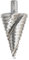 CYLBAQ Step Drill Bit, HSS Spiral Grooved Step Drill Bit For Metal, Titanium High Speed Steel Cone Cutter 5mm-35mm Round Shank Metric Stepped Up Bits for DIY Lovers