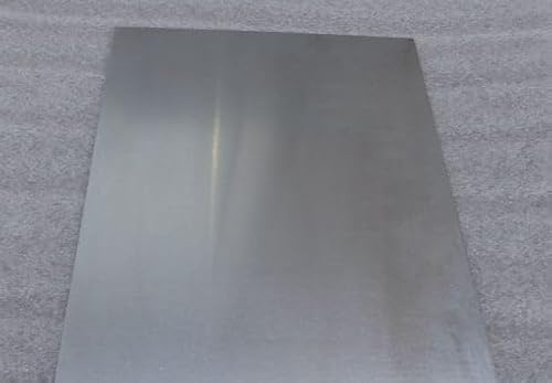 Generic Prime Quality Zinc Sheet - 0.8mm, 300mm x 200mm (Circa A4), Multiple Thicknesses Available