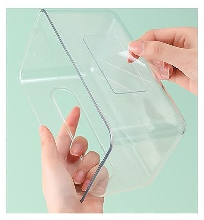 Yinj9562fg Porta Fazzoletti Scatola for fazzoletti Trasparenti a Parete Porta salviette umidificate Porta tovaglioli Porta Asciugamani for Il Viso Porta Carta da Bagno Portafazzoletti