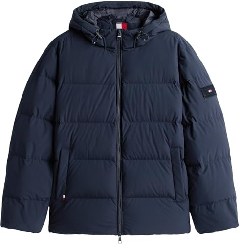 Tommy Hilfiger Men's Down Hooded Puffer Jkt Mw0mw40616 Other Jackets (pack of 1)