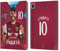 Head Case Designs Offizielle West Ham United FC Lucas Paquetá 2023/24 Erstes Team Leder-Wallet-Hülle Kompatibel mit Apple iPad Pro 12.9 2020/2021/2022