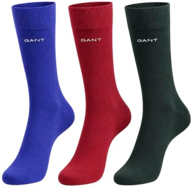 GANT Mens Soft Cotton Socks 3 Pack