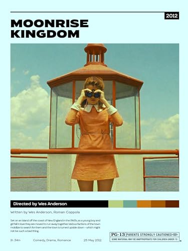 Moonrise Kingdom - Minimalist Poster cm. 30x40