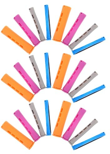 TOYZFRIENDY 40 Stück Lockenwickler aus Kunststoff Flexible Weiche Dauerwellenwickler ohne Hitze für Ponyfrisuren Langes und Kurzes Haar Schonendes Styling für Damen für Alltag und Party